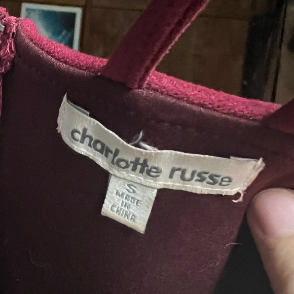 Burgundy/Red Dress - Picture 3 of 3